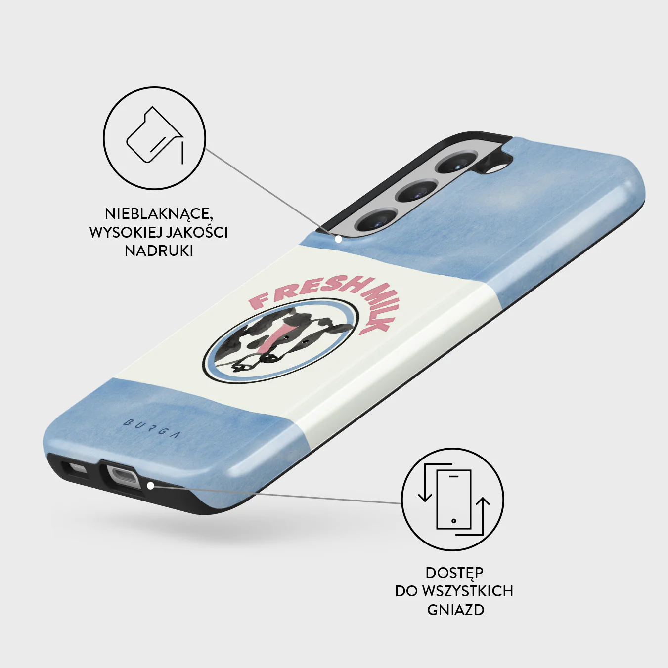 Milkshake - Samsung Galaxy S22 Etui - Image 3