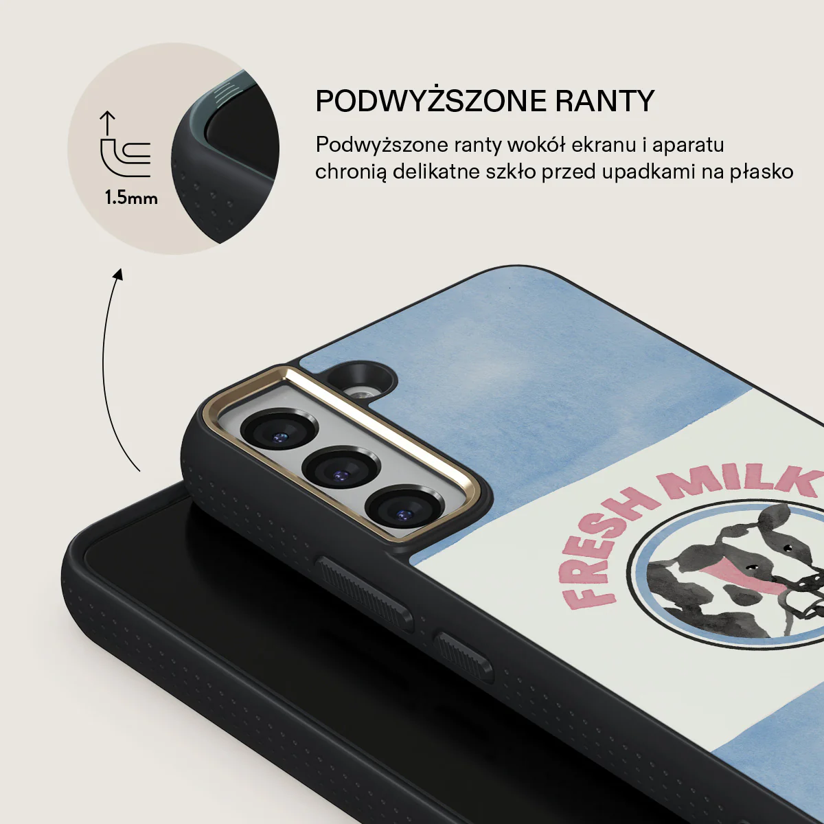 Milkshake - Samsung Galaxy S22 Etui - Image 8