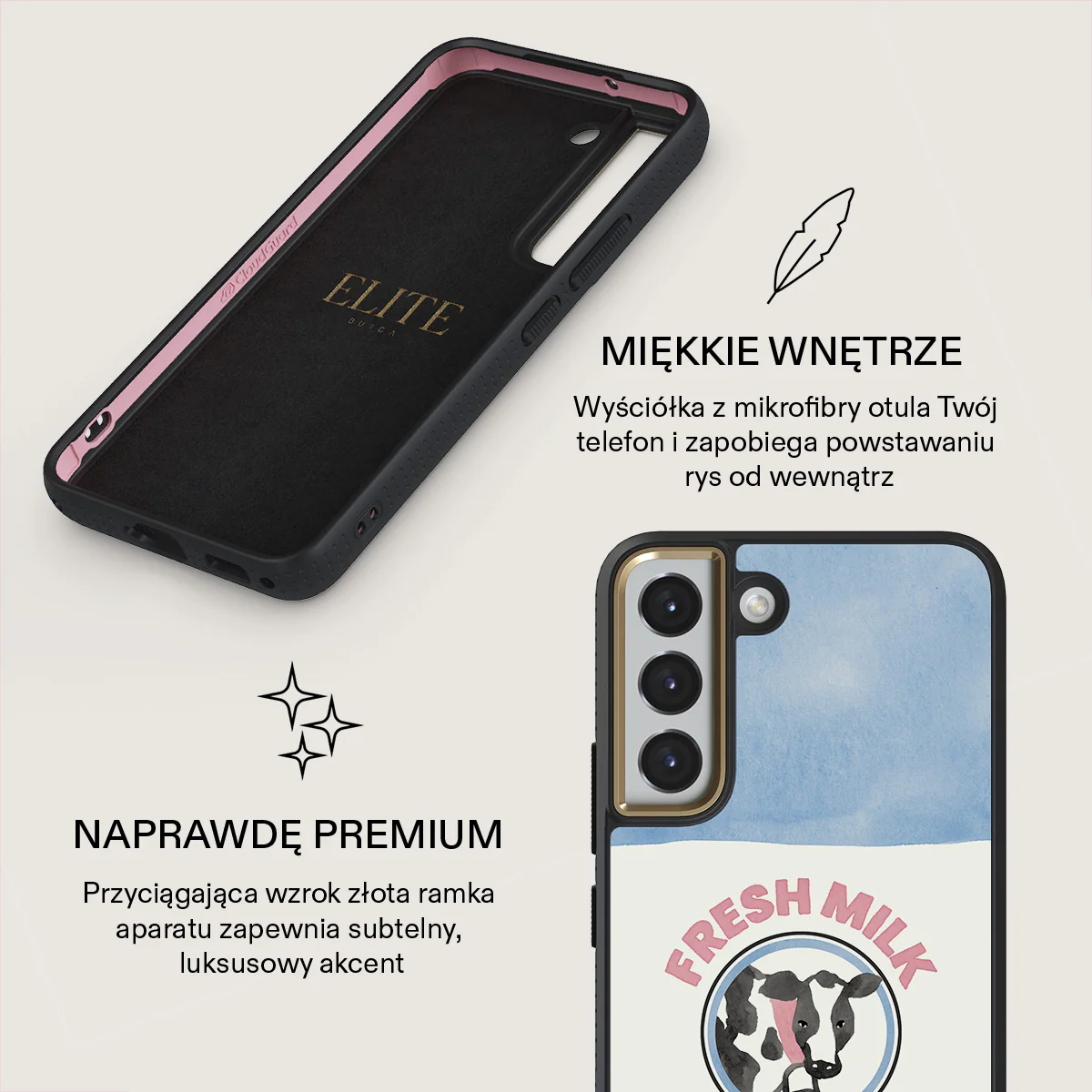 Milkshake - Samsung Galaxy S22 Plus Etui - Image 10