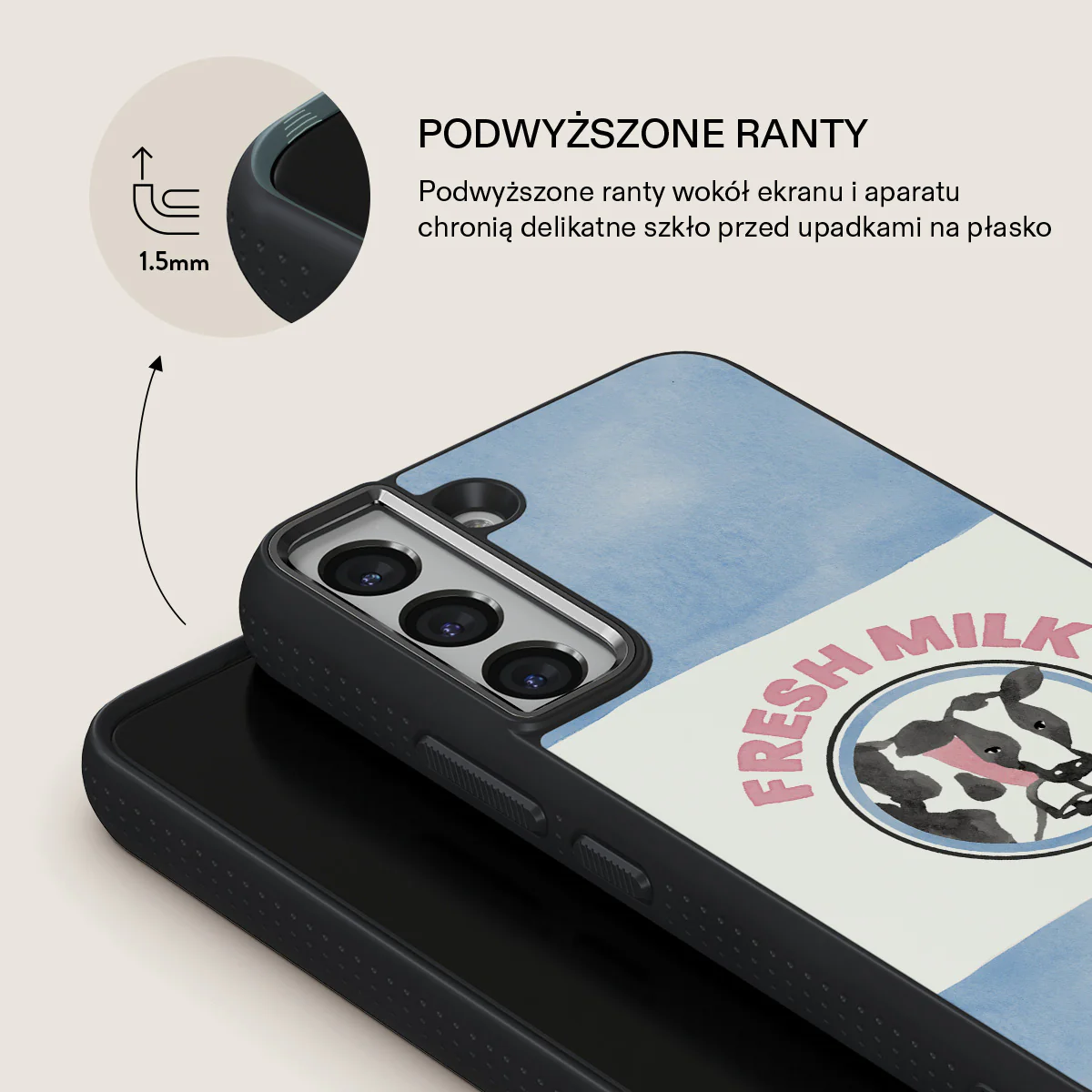 Milkshake - Samsung Galaxy S22 Plus Etui - Image 15