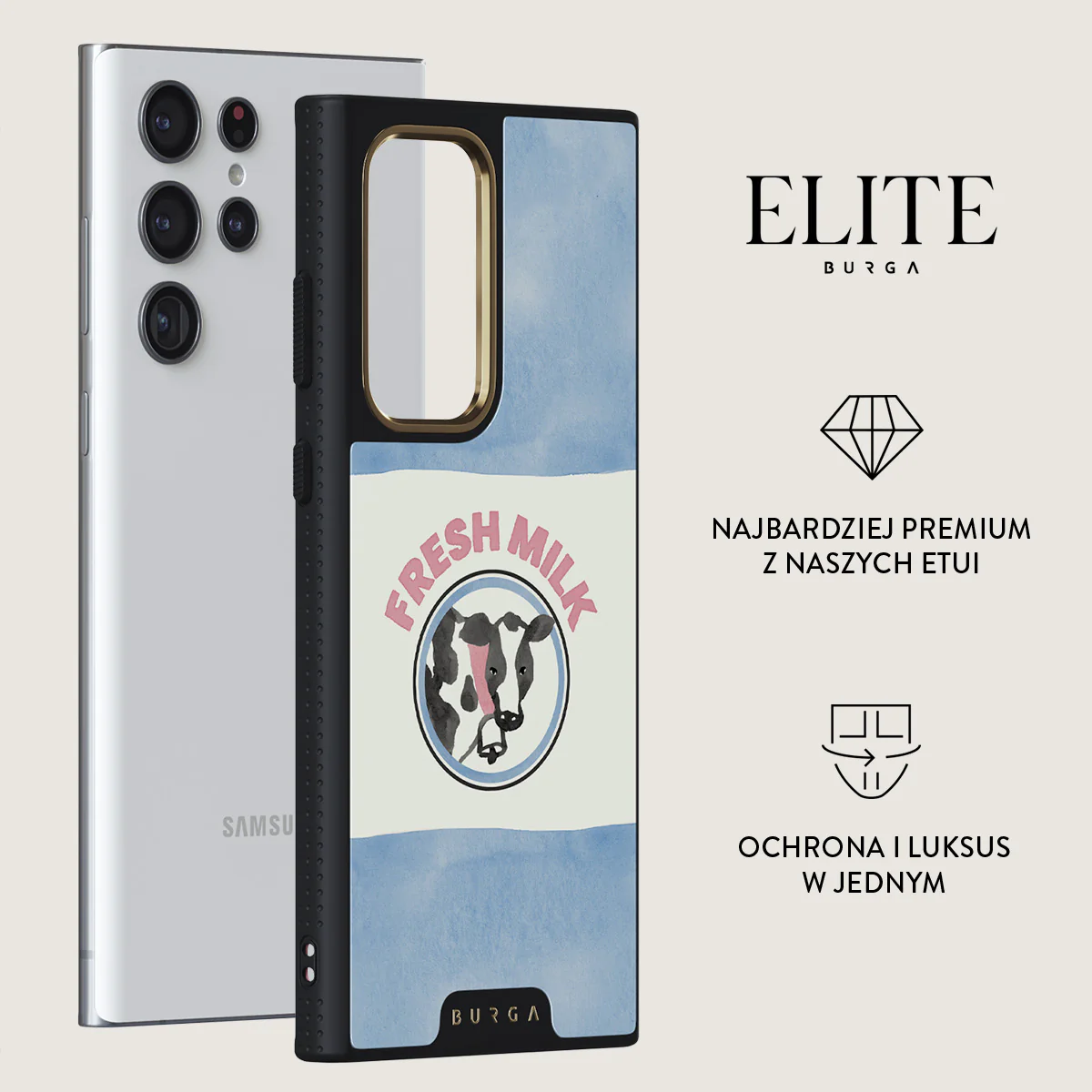 Milkshake - Samsung Galaxy S22 Ultra Etui - Image 6