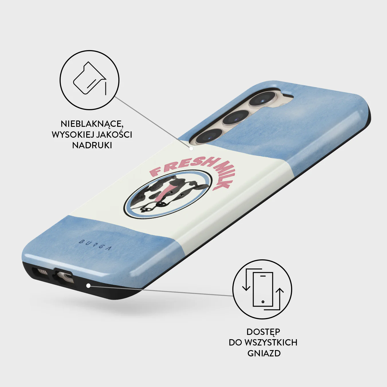 Milkshake - Samsung Galaxy S23 Etui - Image 3