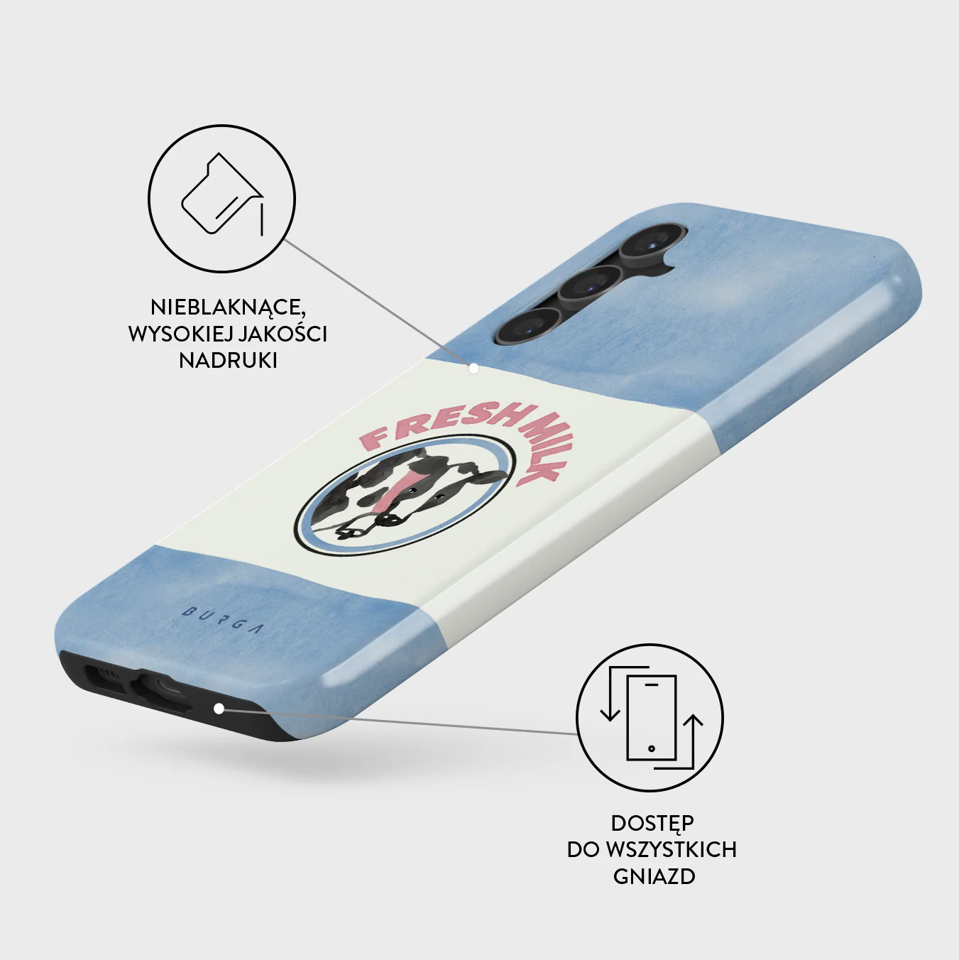 Milkshake - Samsung Galaxy S23 FE Etui - Image 3