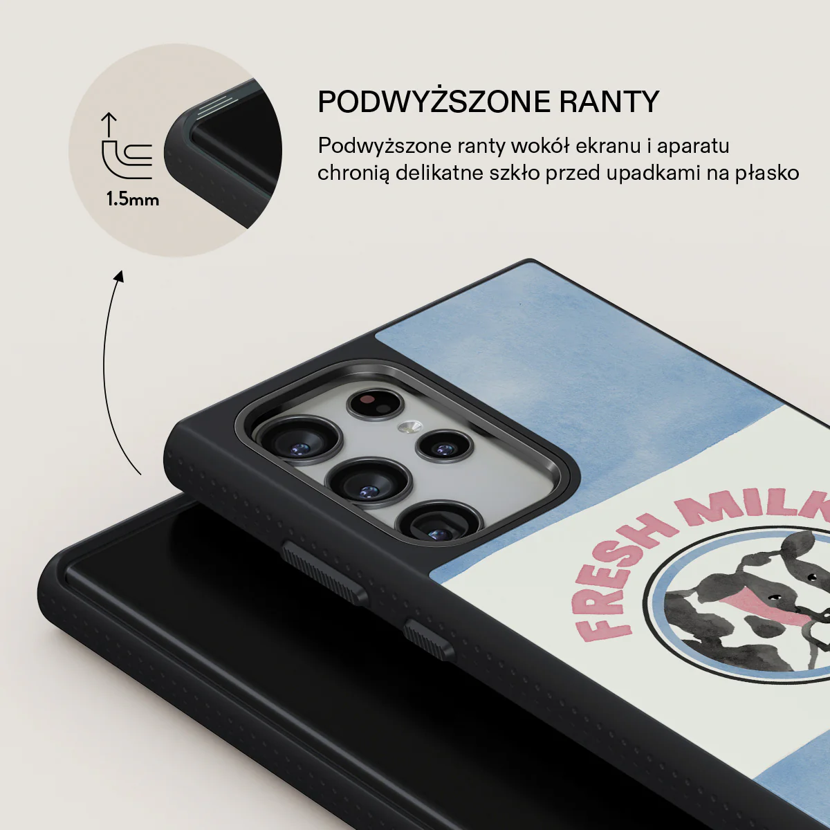 Milkshake - Samsung Galaxy S23 Ultra Etui - Image 15