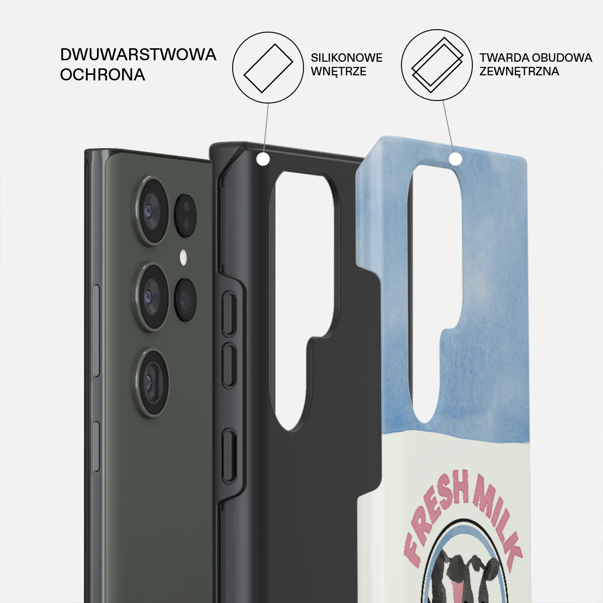 Milkshake - Samsung Galaxy S23 Ultra Etui - Image 2