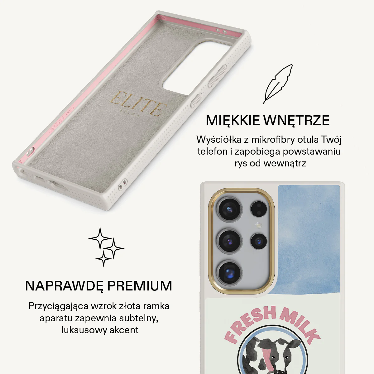 Milkshake - Samsung Galaxy S23 Ultra Etui - Image 24