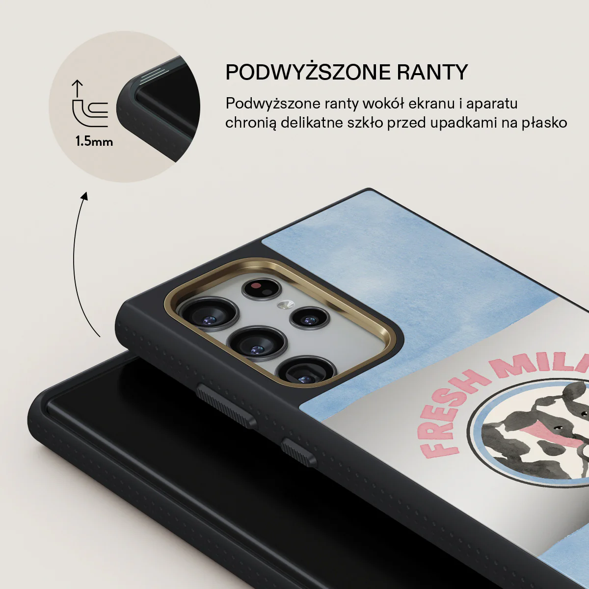 Milkshake - Samsung Galaxy S23 Ultra Etui - Image 30
