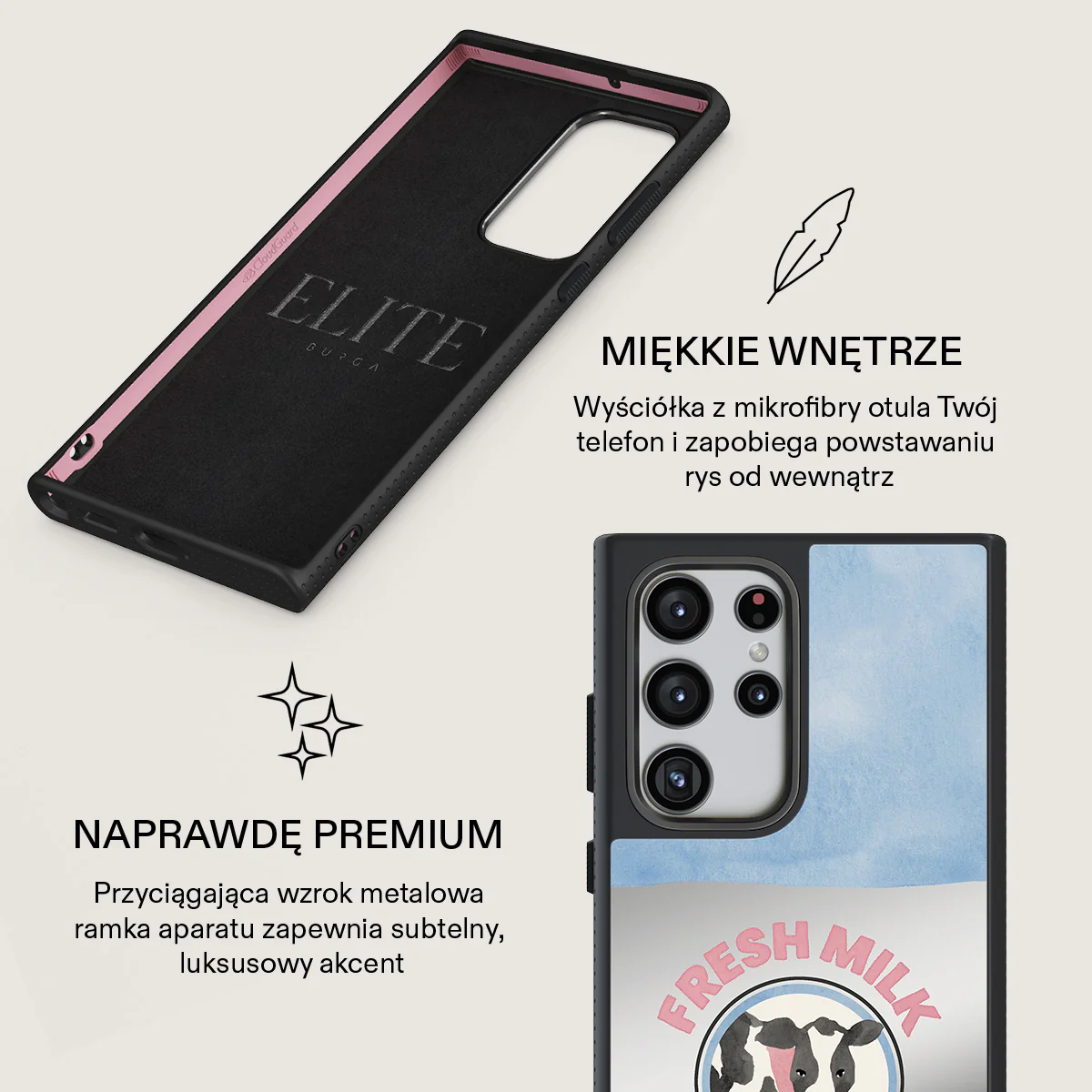 Milkshake - Samsung Galaxy S23 Ultra Etui - Image 40