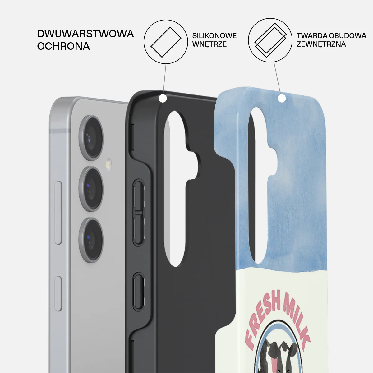Milkshake - Samsung Galaxy S24 Etui - Image 2