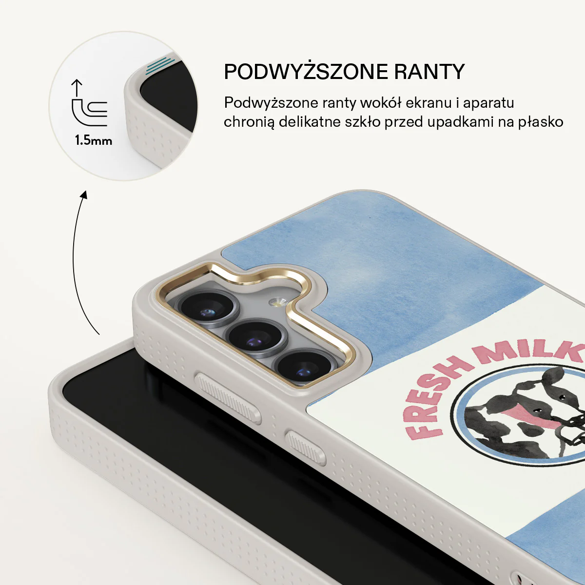 Milkshake - Samsung Galaxy S24 Etui - Image 22