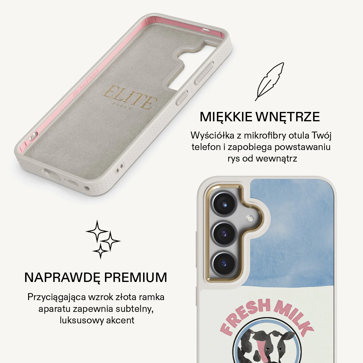 Milkshake - Samsung Galaxy S24 Etui - Image 24