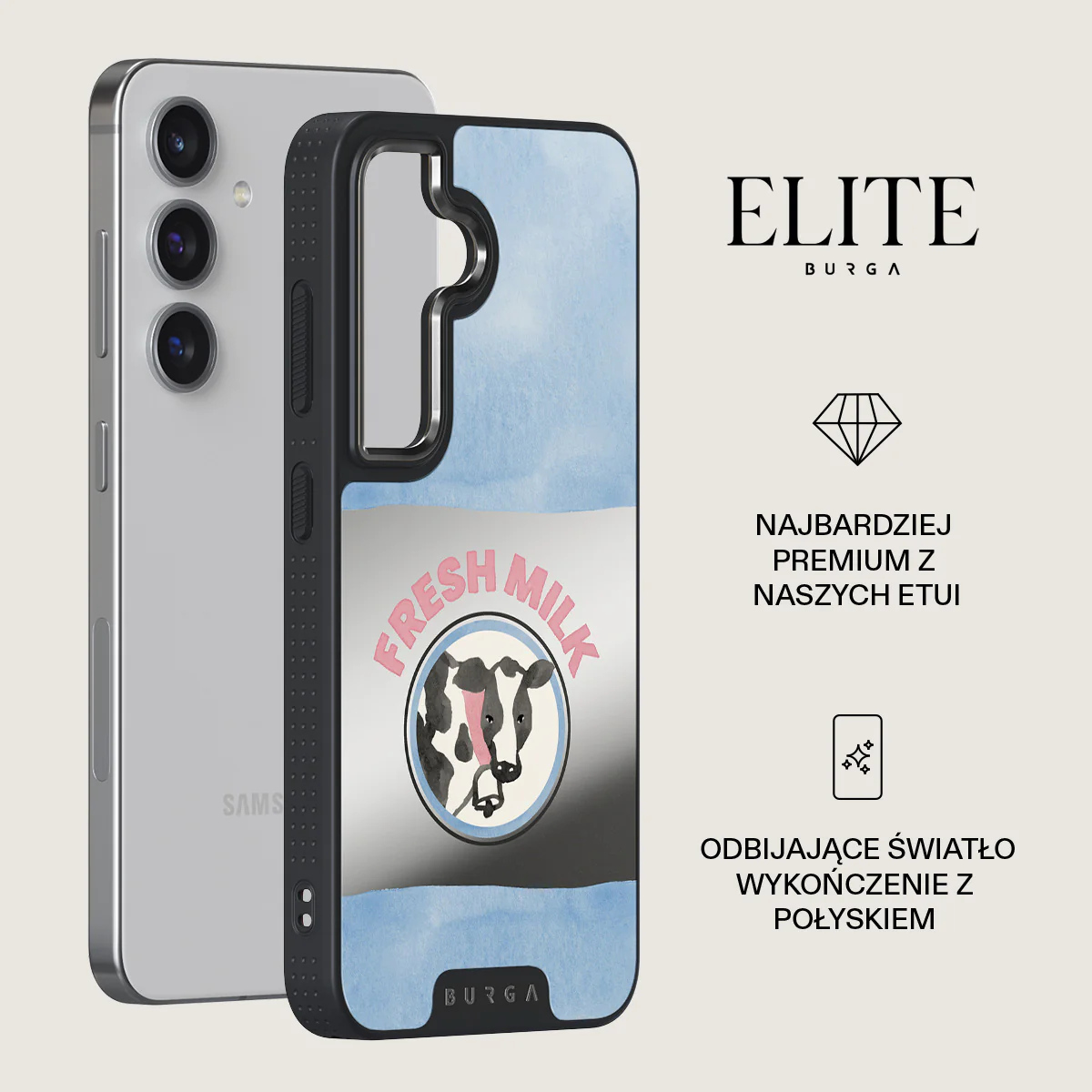 Milkshake - Samsung Galaxy S24 Etui - Image 35