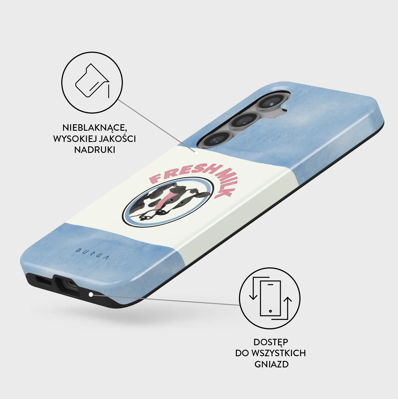 Milkshake - Samsung Galaxy S24 FE Etui - Image 3