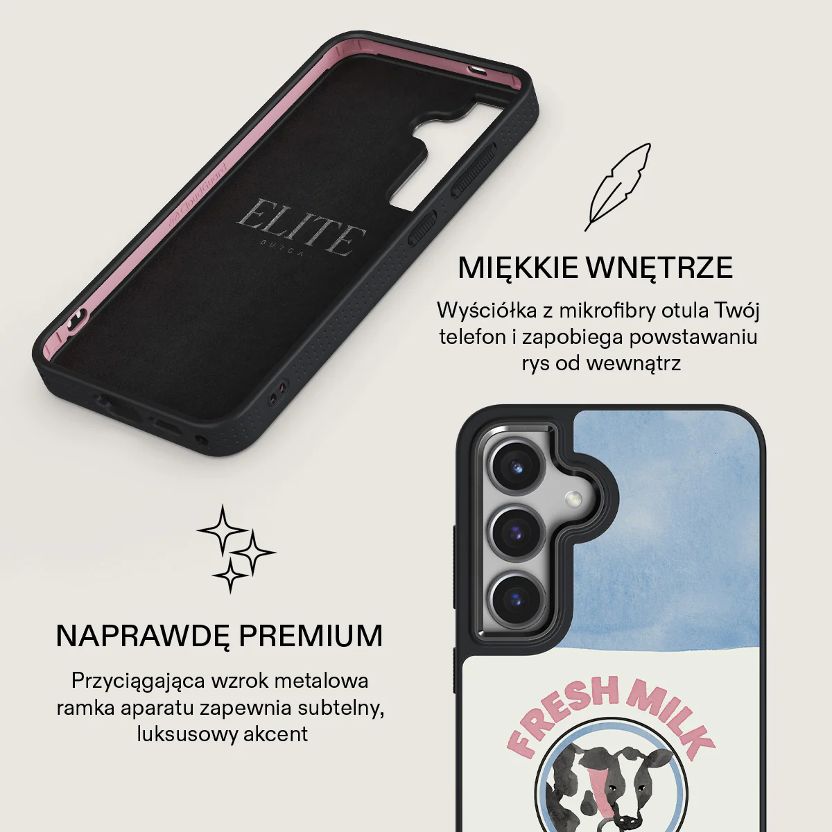 Milkshake - Samsung Galaxy S24 Plus Etui - Image 17