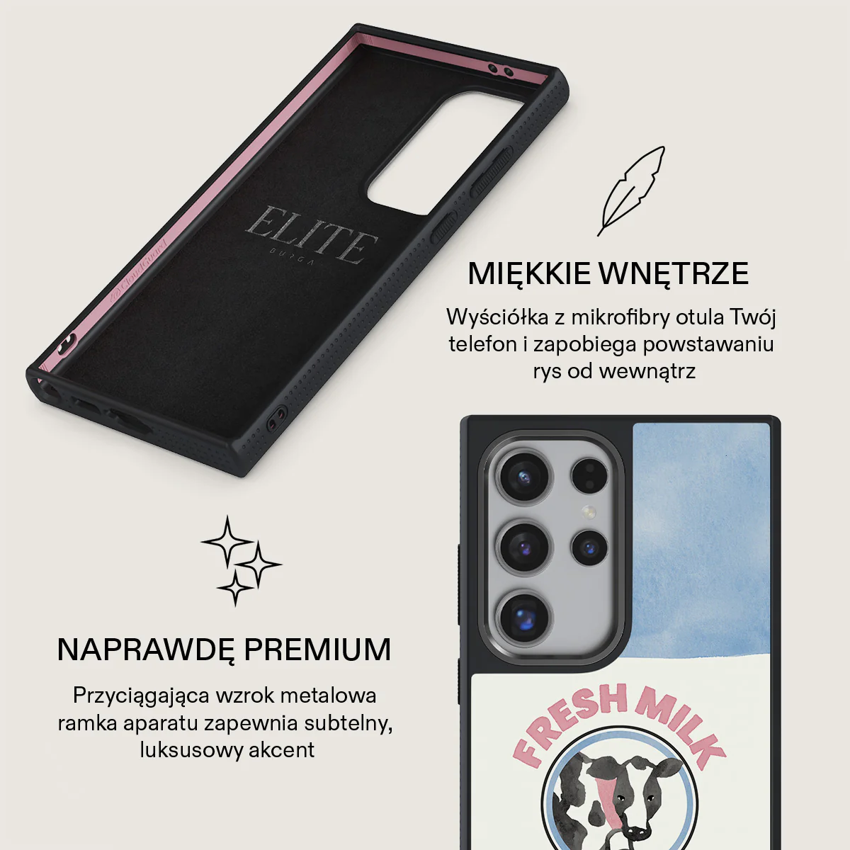 Milkshake - Samsung Galaxy S24 Ultra Etui - Image 17