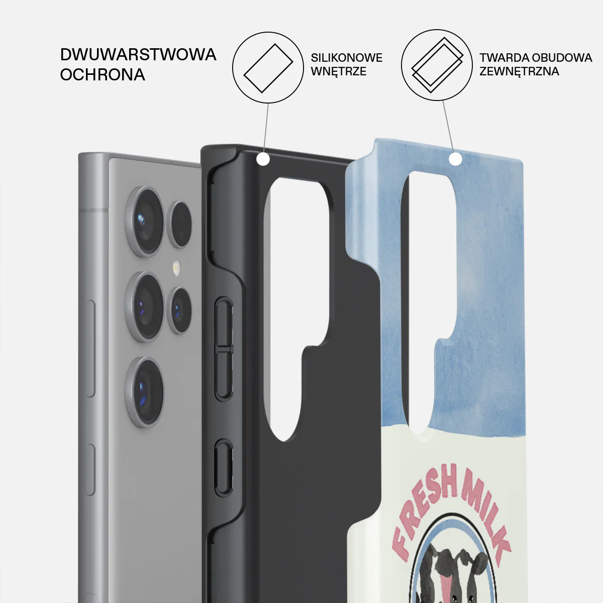 Milkshake - Samsung Galaxy S24 Ultra Etui - Image 2