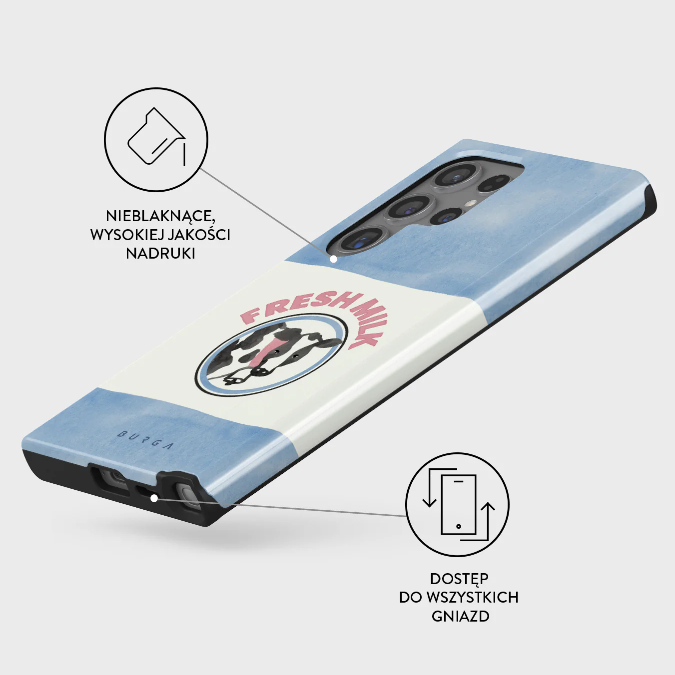 Milkshake - Samsung Galaxy S24 Ultra Etui - Image 3