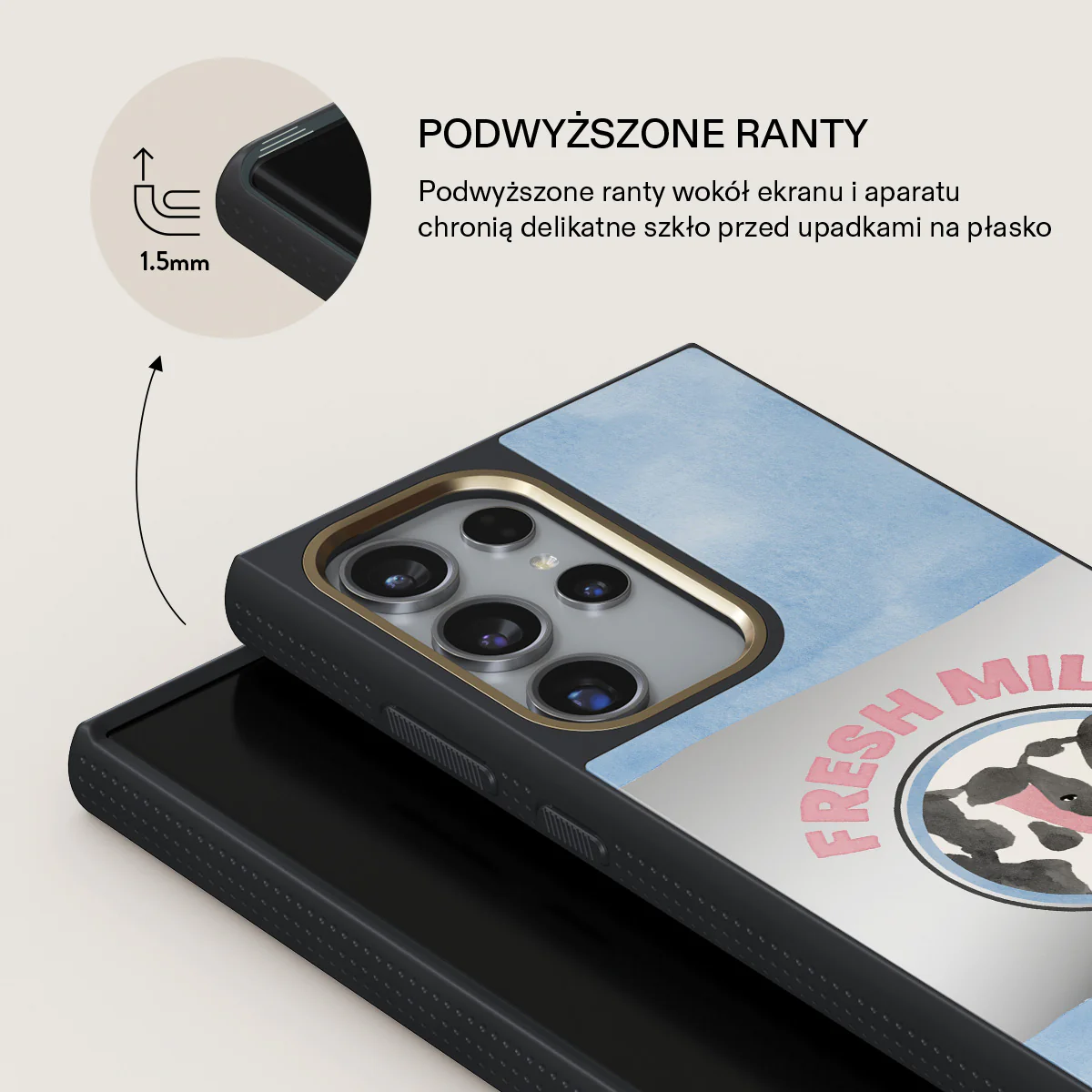 Milkshake - Samsung Galaxy S24 Ultra Etui - Image 30