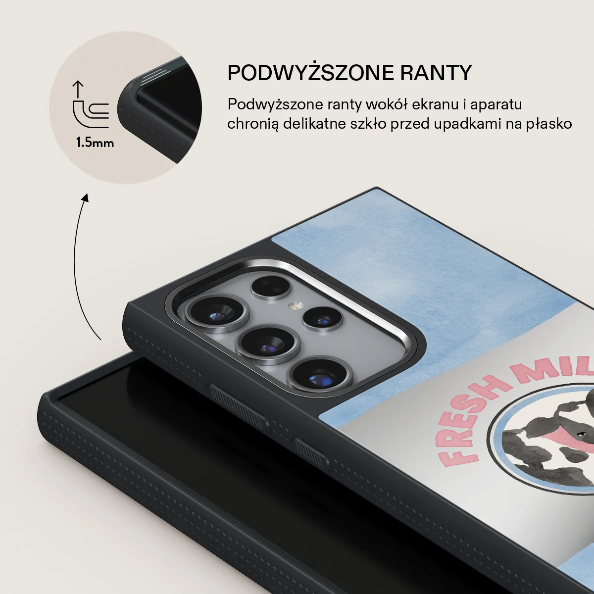 Milkshake - Samsung Galaxy S24 Ultra Etui - Image 38