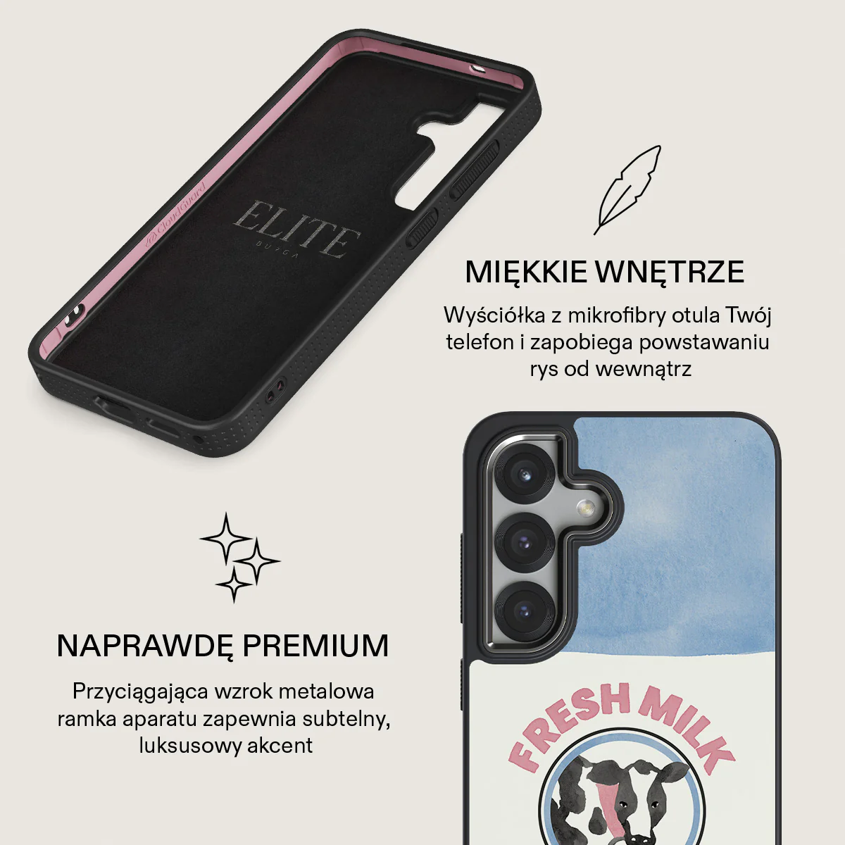Milkshake - Samsung Galaxy S25 Etui - Image 17