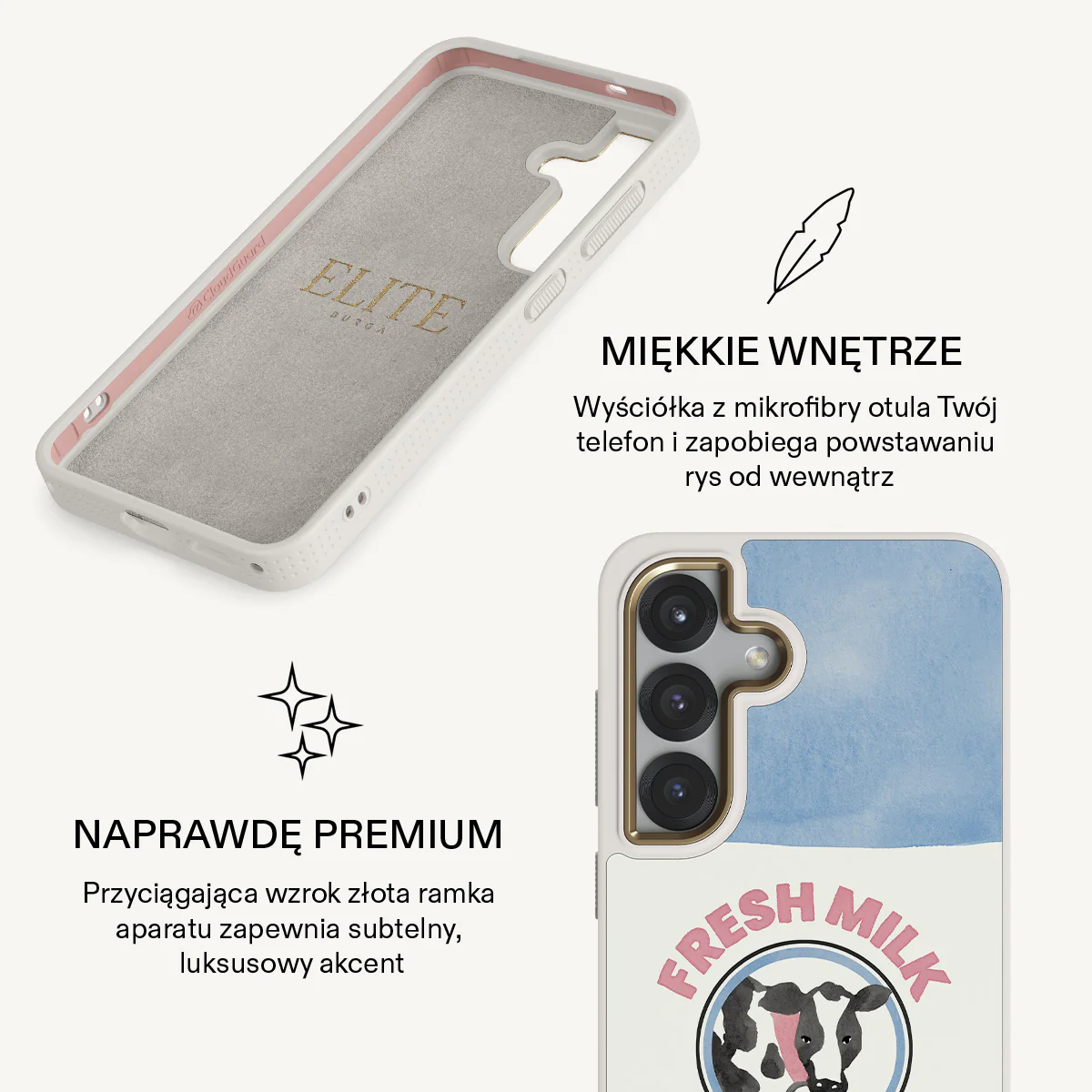 Milkshake - Samsung Galaxy S25 Etui - Image 24