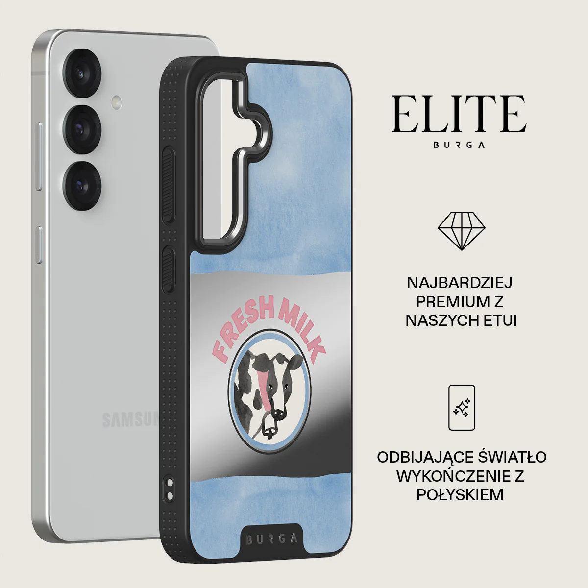 Milkshake - Samsung Galaxy S25 Etui - Image 35