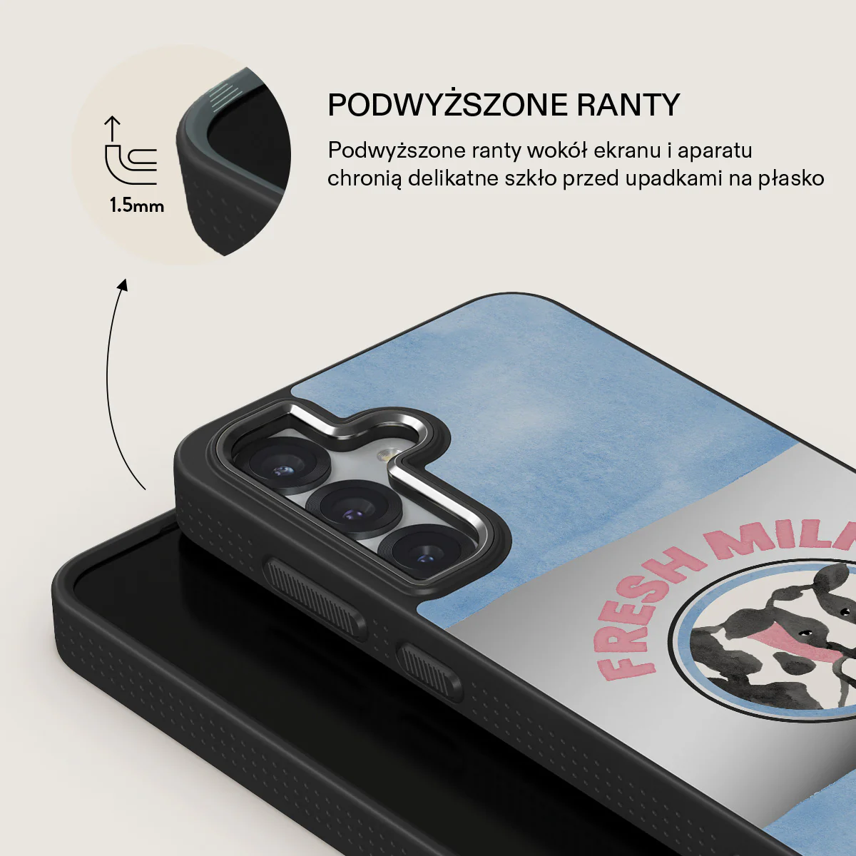 Milkshake - Samsung Galaxy S25 Etui - Image 38
