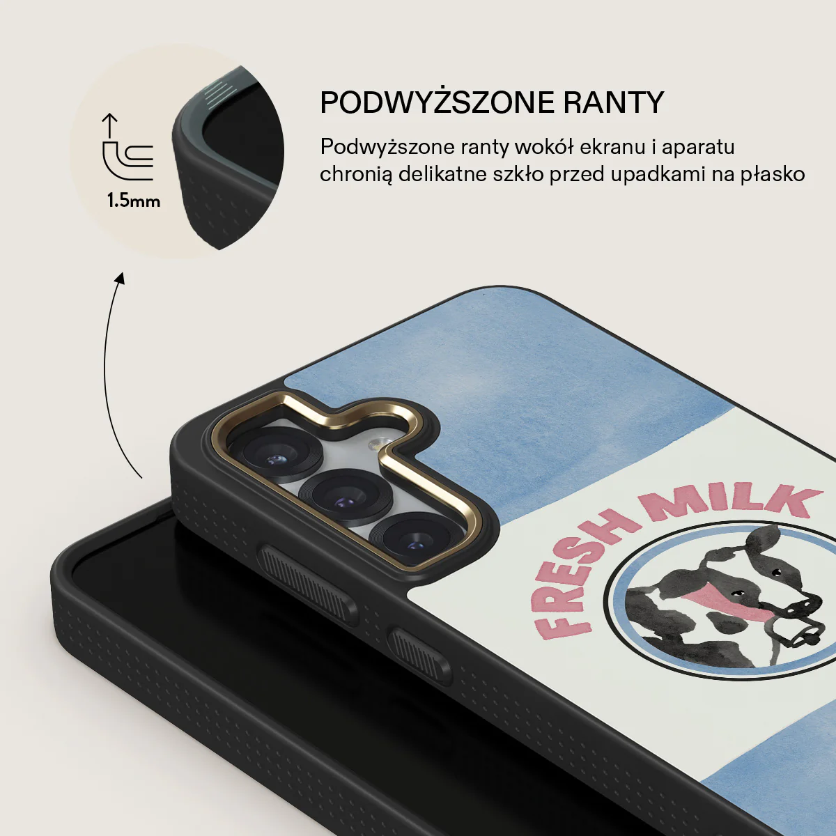Milkshake - Samsung Galaxy S25 Etui - Image 8
