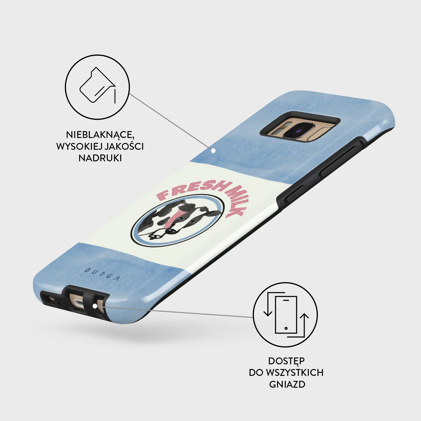 Milkshake - Samsung Galaxy S8 Etui - Image 7