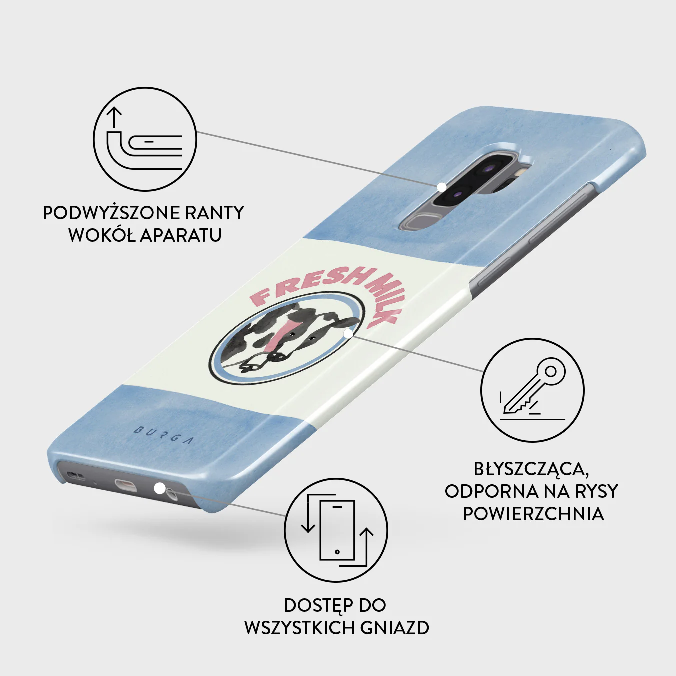 Milkshake - Samsung Galaxy S9 Plus Etui - Image 3