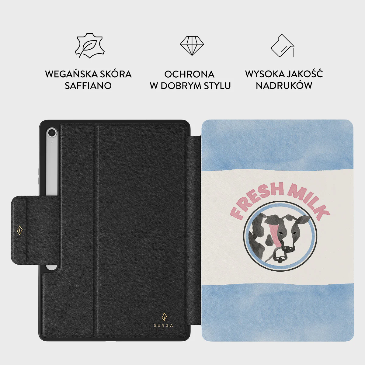 Milkshake - Etui na Samsung Galaxy Tab S10+ FE - Image 2