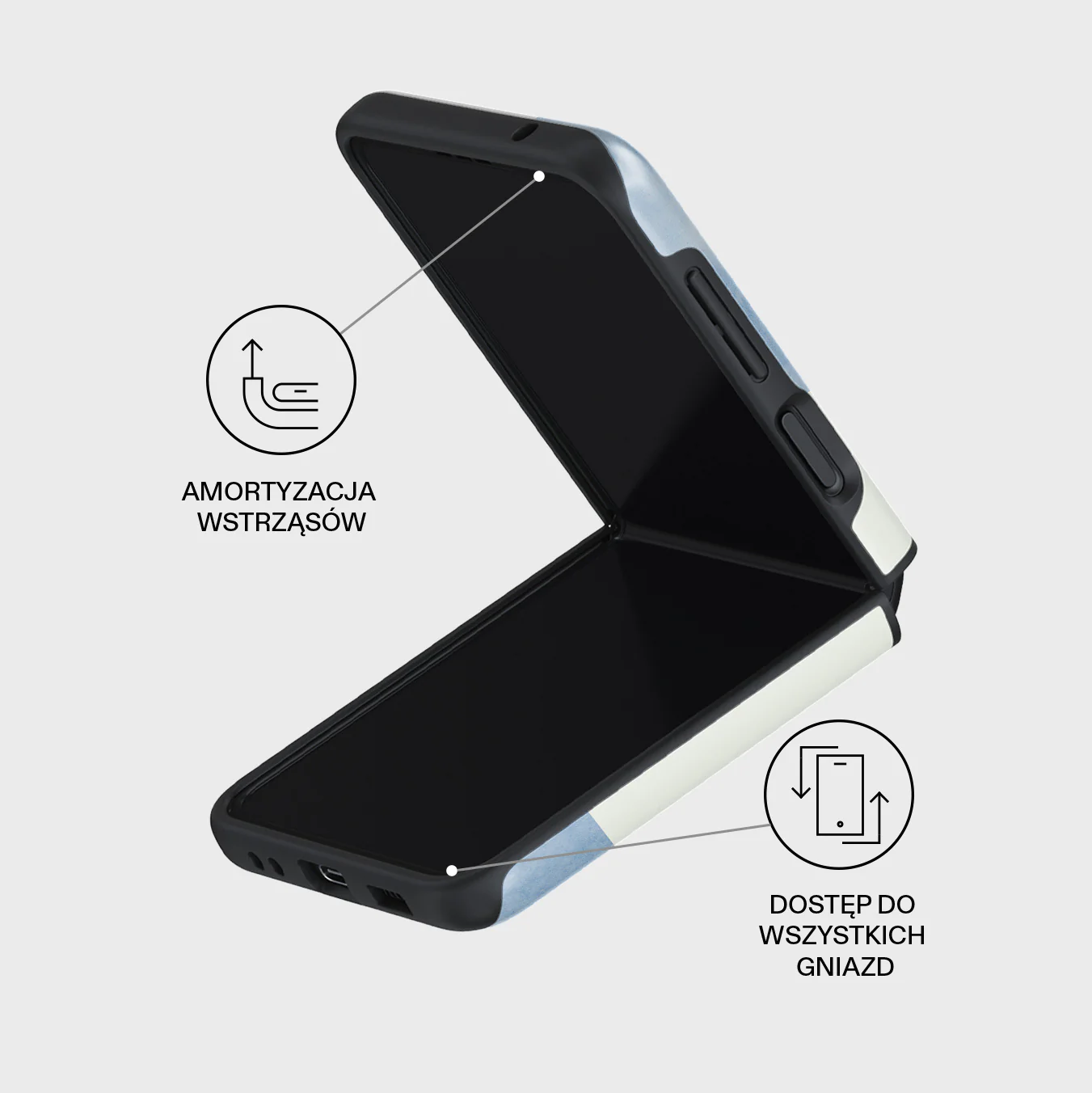 Milkshake - Samsung Galaxy Z Flip 3 Etui - Image 3