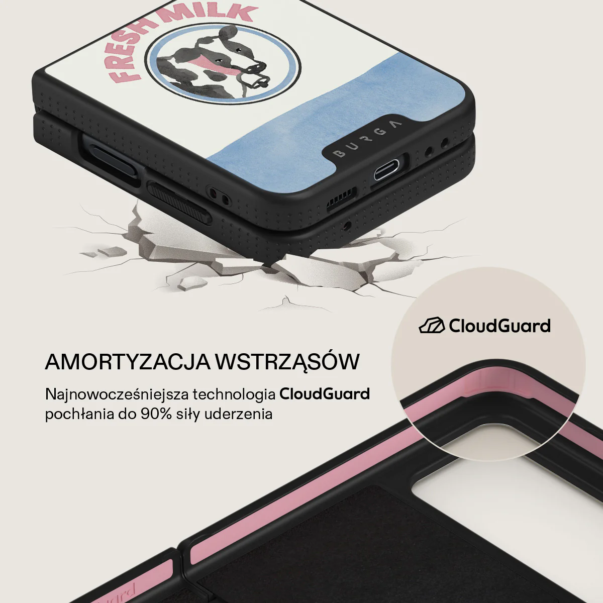 Milkshake - Samsung Galaxy Z Flip 4 Etui - Image 22