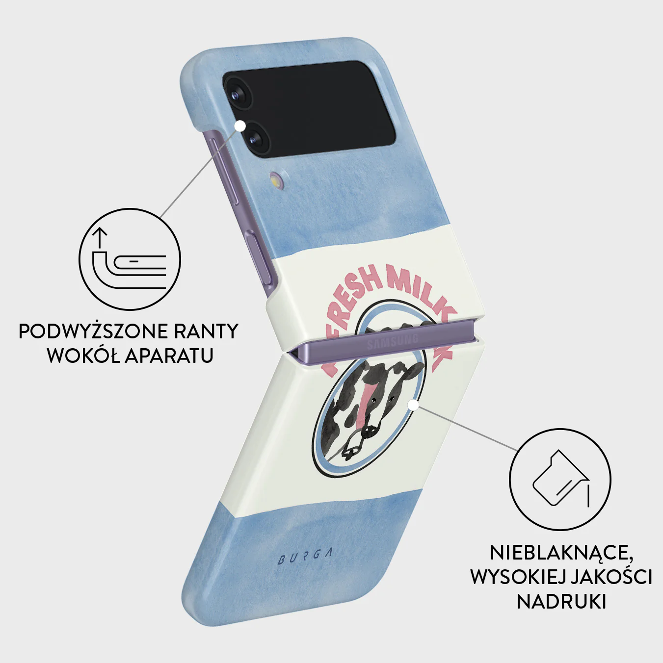 Milkshake - Samsung Galaxy Z Flip 4 Etui - Image 3