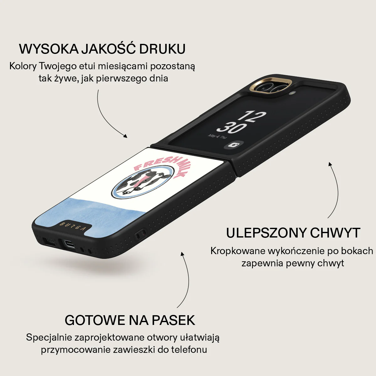 Milkshake - Samsung Galaxy Z Flip 5 Etui - Image 12