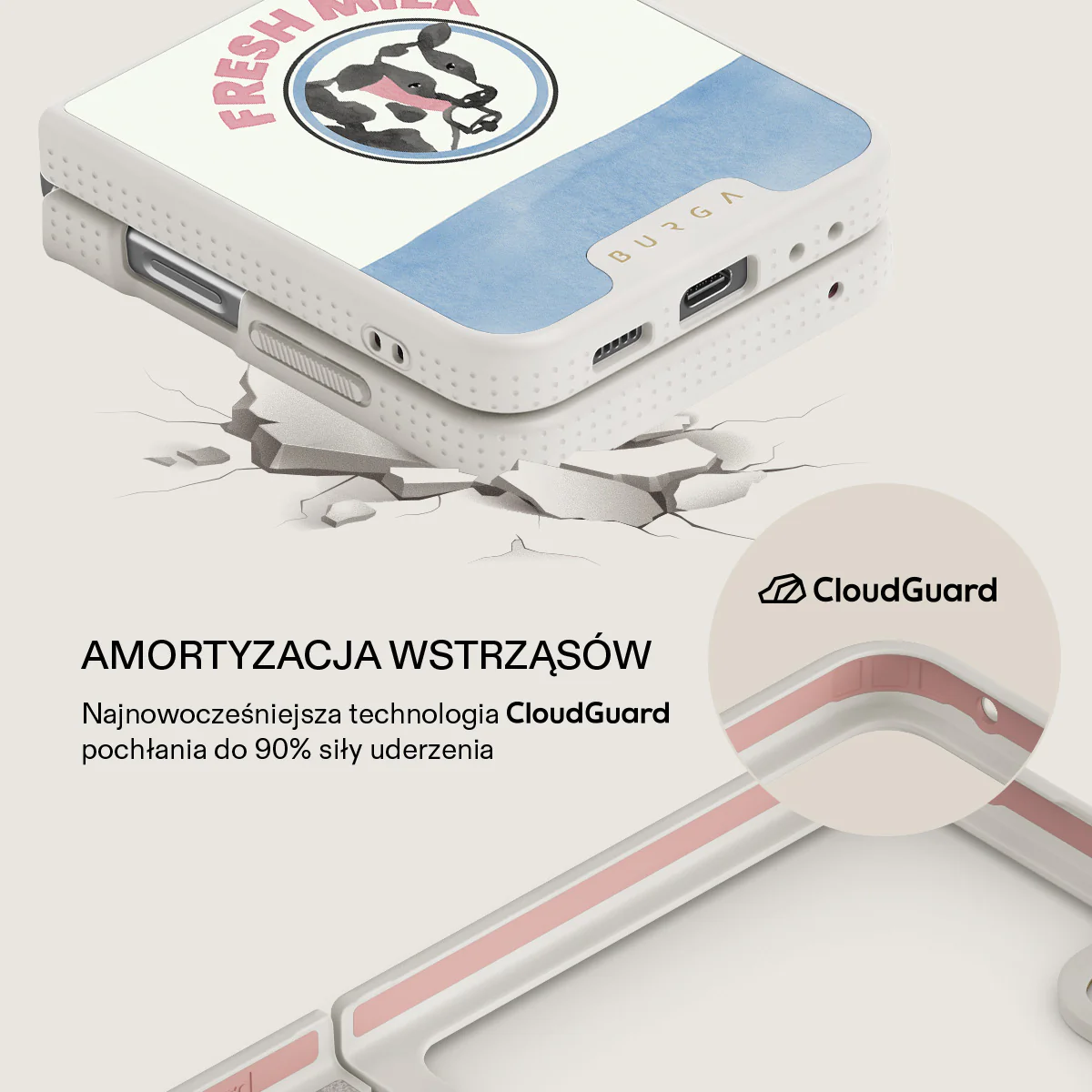 Milkshake - Samsung Galaxy Z Flip 5 Etui - Image 24