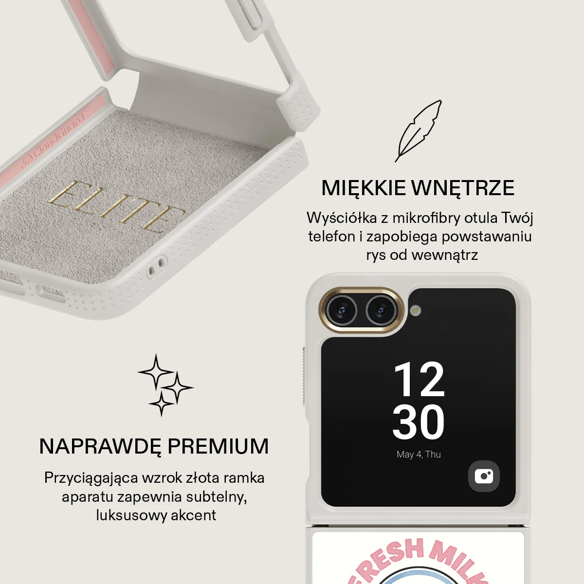 Milkshake - Samsung Galaxy Z Flip 5 Etui - Image 27