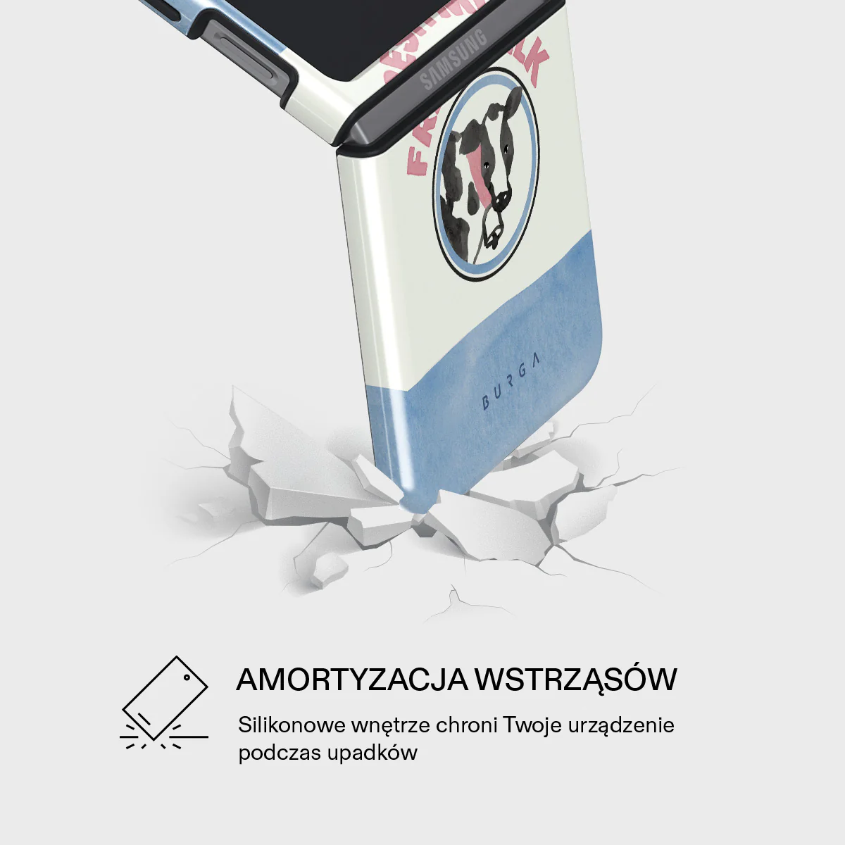 Milkshake - Samsung Galaxy Z Flip 5 Etui - Image 4