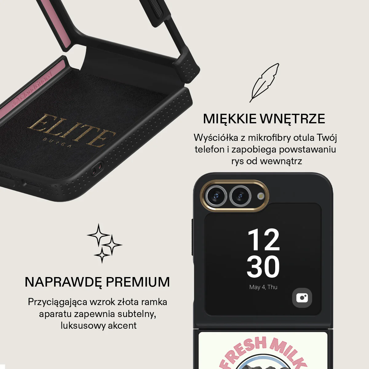 Milkshake - Samsung Galaxy Z Flip 6 Etui - Image 11