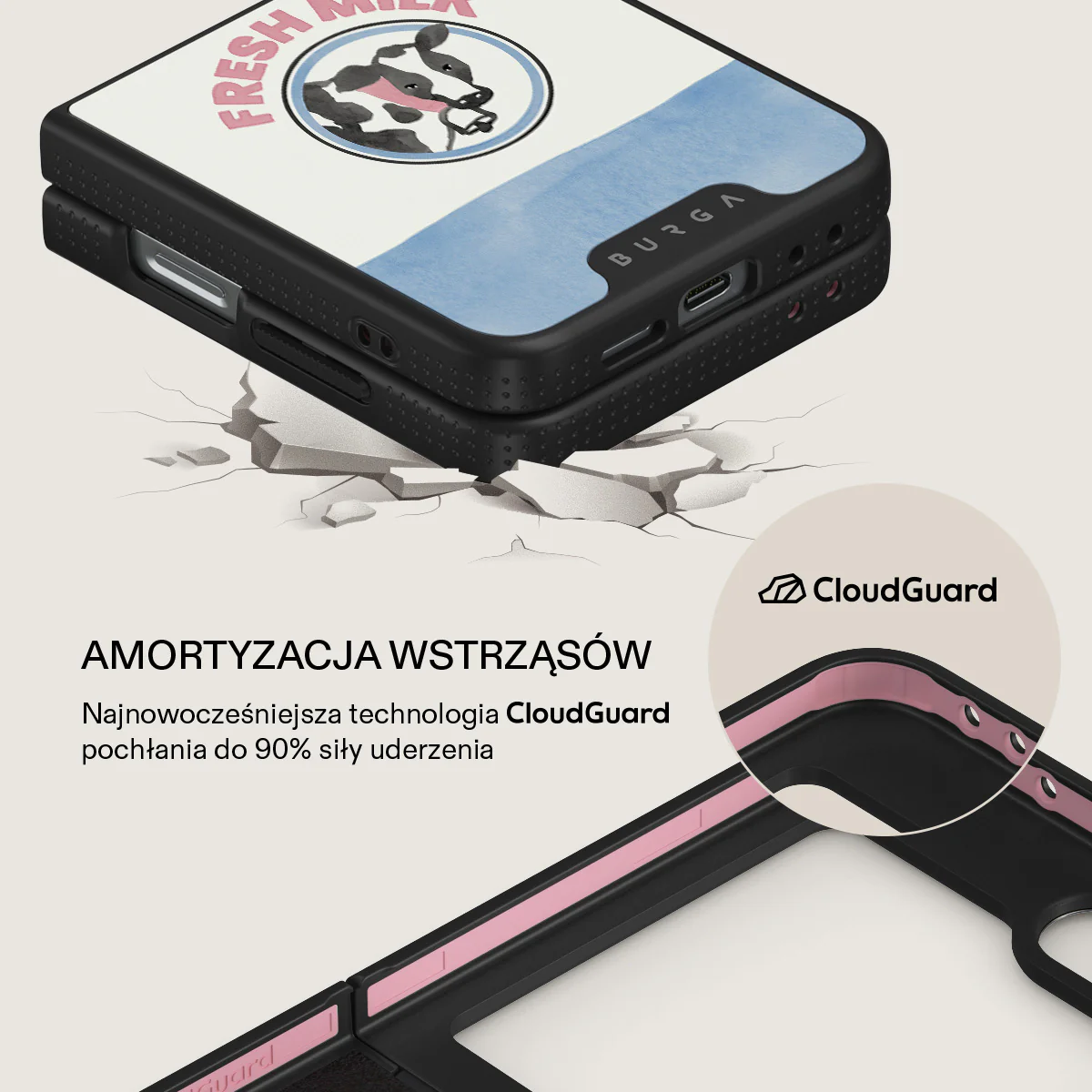 Milkshake - Samsung Galaxy Z Flip 6 Etui - Image 15