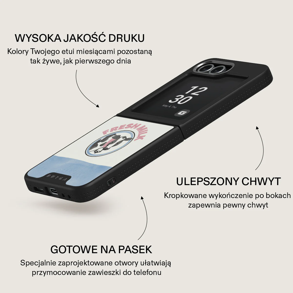 Milkshake - Samsung Galaxy Z Flip 6 Etui - Image 17