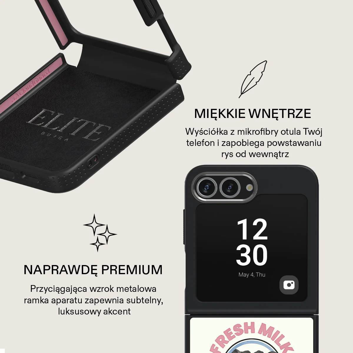 Milkshake - Samsung Galaxy Z Flip 6 Etui - Image 18