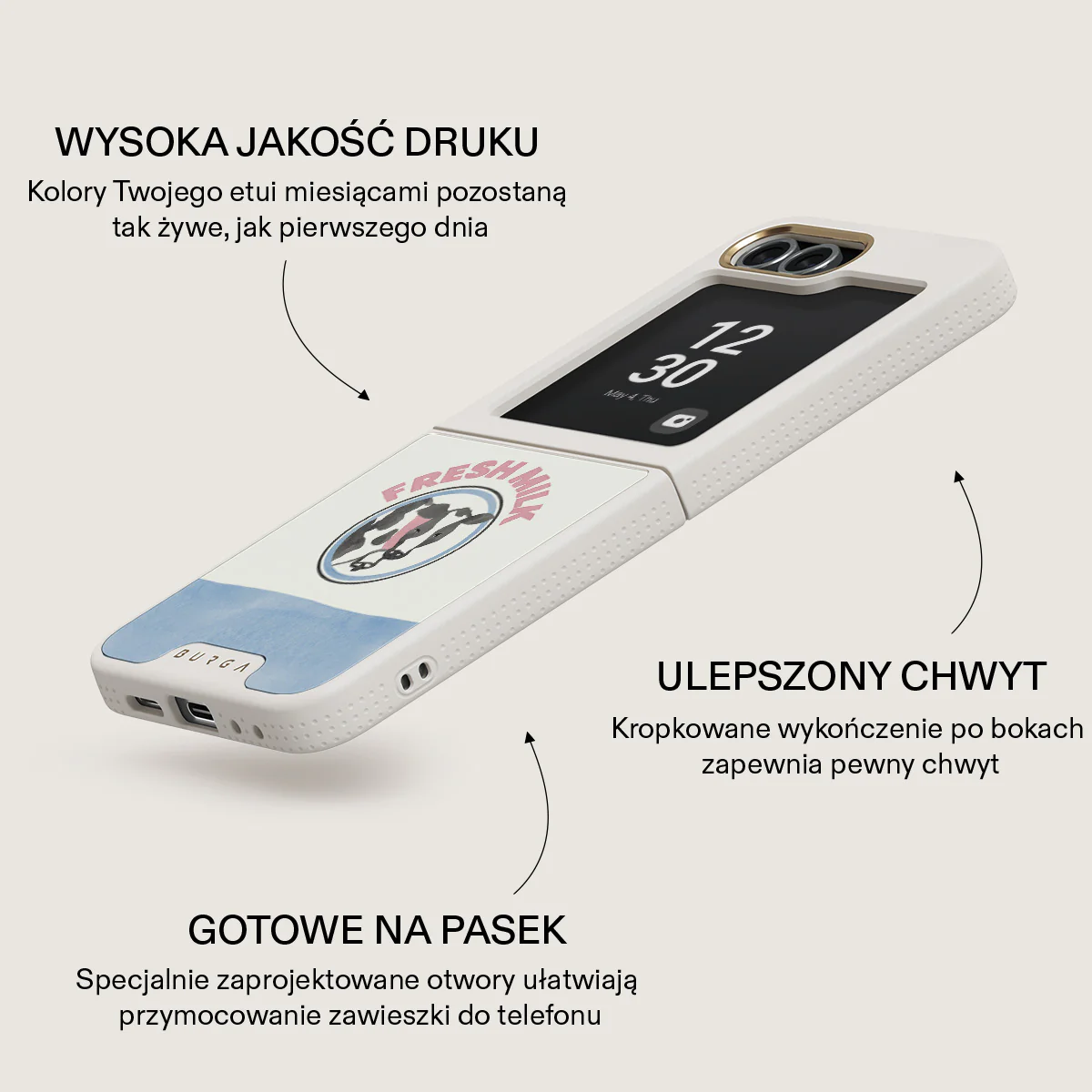 Milkshake - Samsung Galaxy Z Flip 6 Etui - Image 24