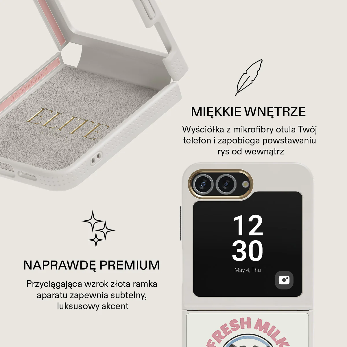 Milkshake - Samsung Galaxy Z Flip 6 Etui - Image 25