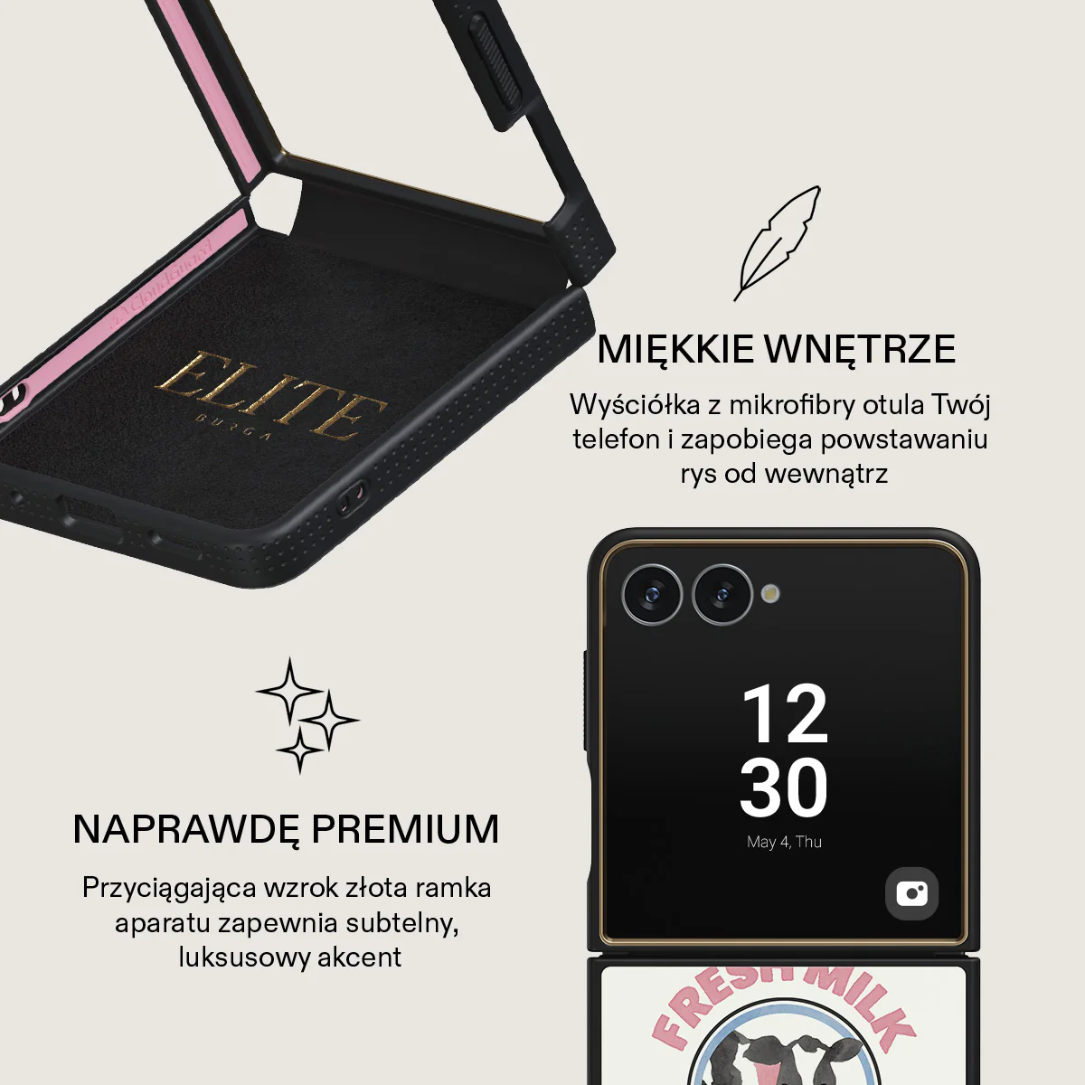 Milkshake - Samsung Galaxy Z Flip 7 Etui - Image 10