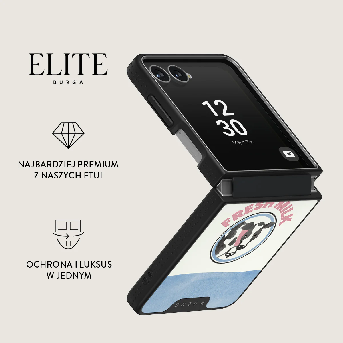 Milkshake - Samsung Galaxy Z Flip 7 Etui - Image 13