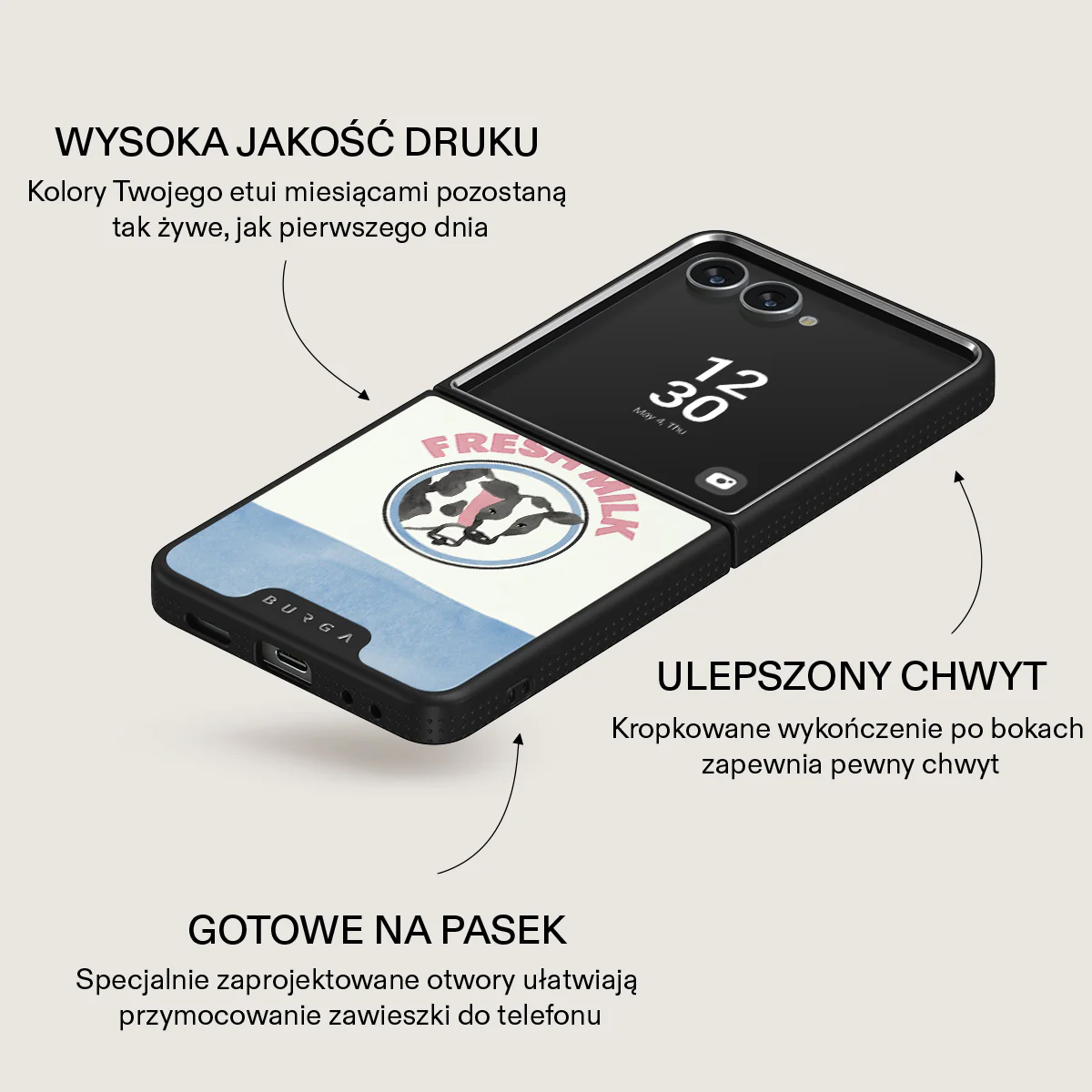 Milkshake - Samsung Galaxy Z Flip 7 Etui - Image 16
