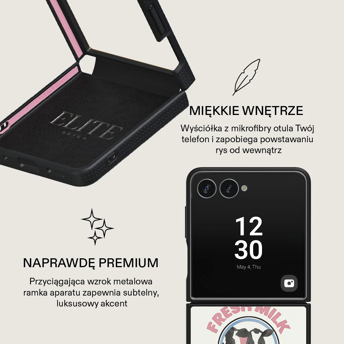 Milkshake - Samsung Galaxy Z Flip 7 Etui - Image 17
