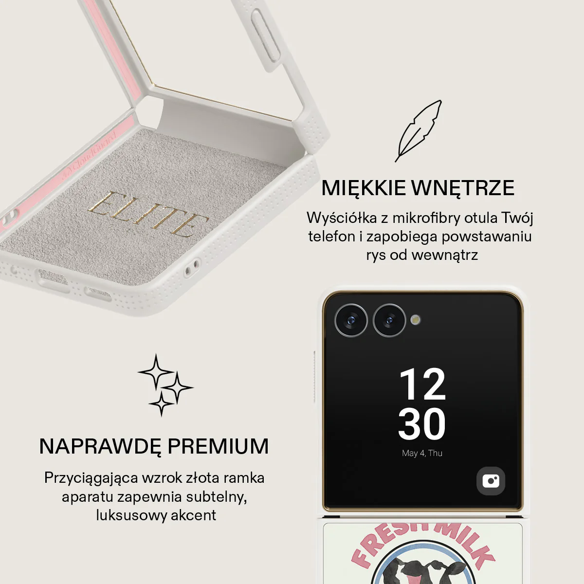 Milkshake - Samsung Galaxy Z Flip 7 Etui - Image 24