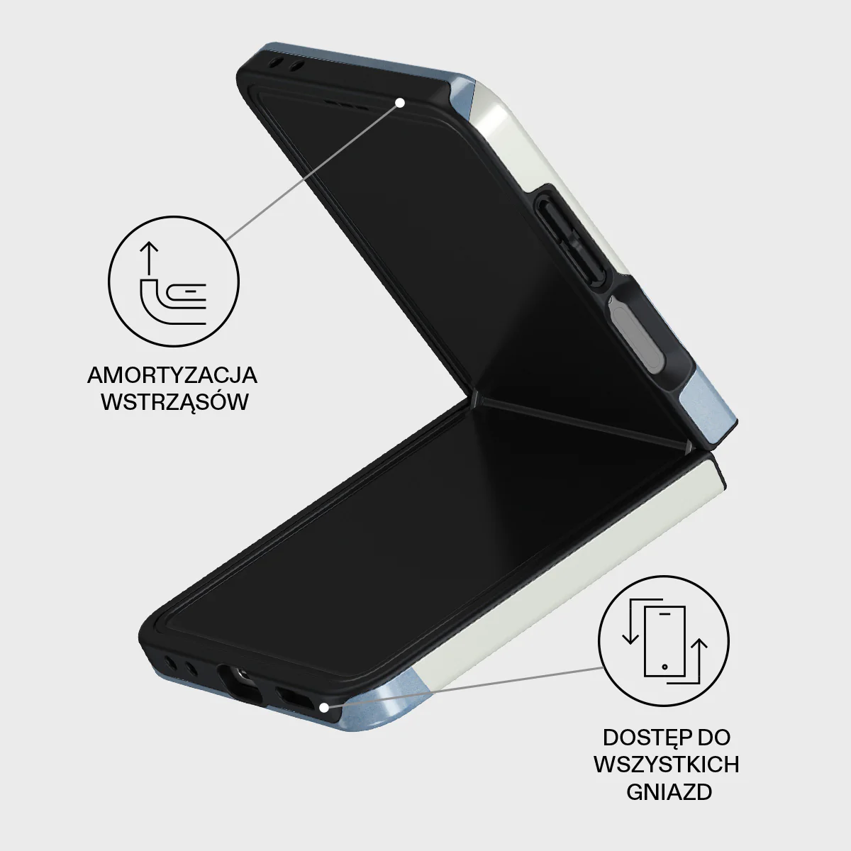 Milkshake - Samsung Galaxy Z Flip 7 Etui - Image 3